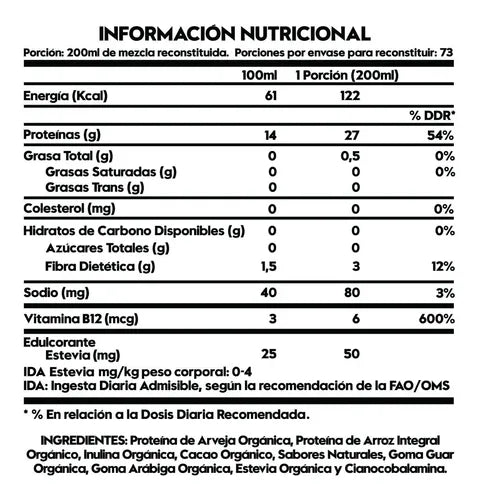 Proteina Vegana Italo Grottini - 5.2lib - 73 Serv