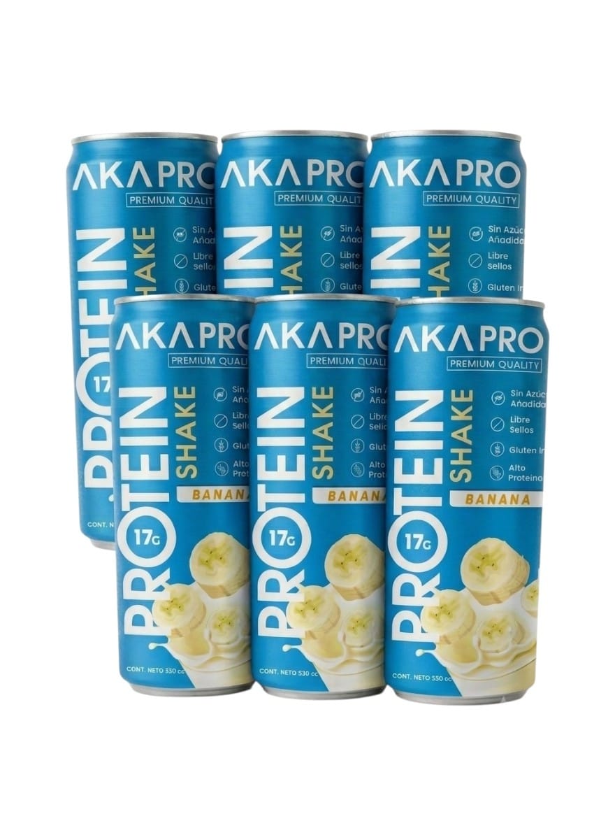 PACK X6 PROTEIN SHAKE 330ML - AKAPRO