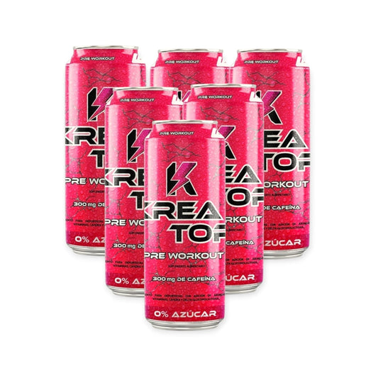 PACK 6 ENERGETICAS KREATOR 473ML  - WINKLER NUTRITION