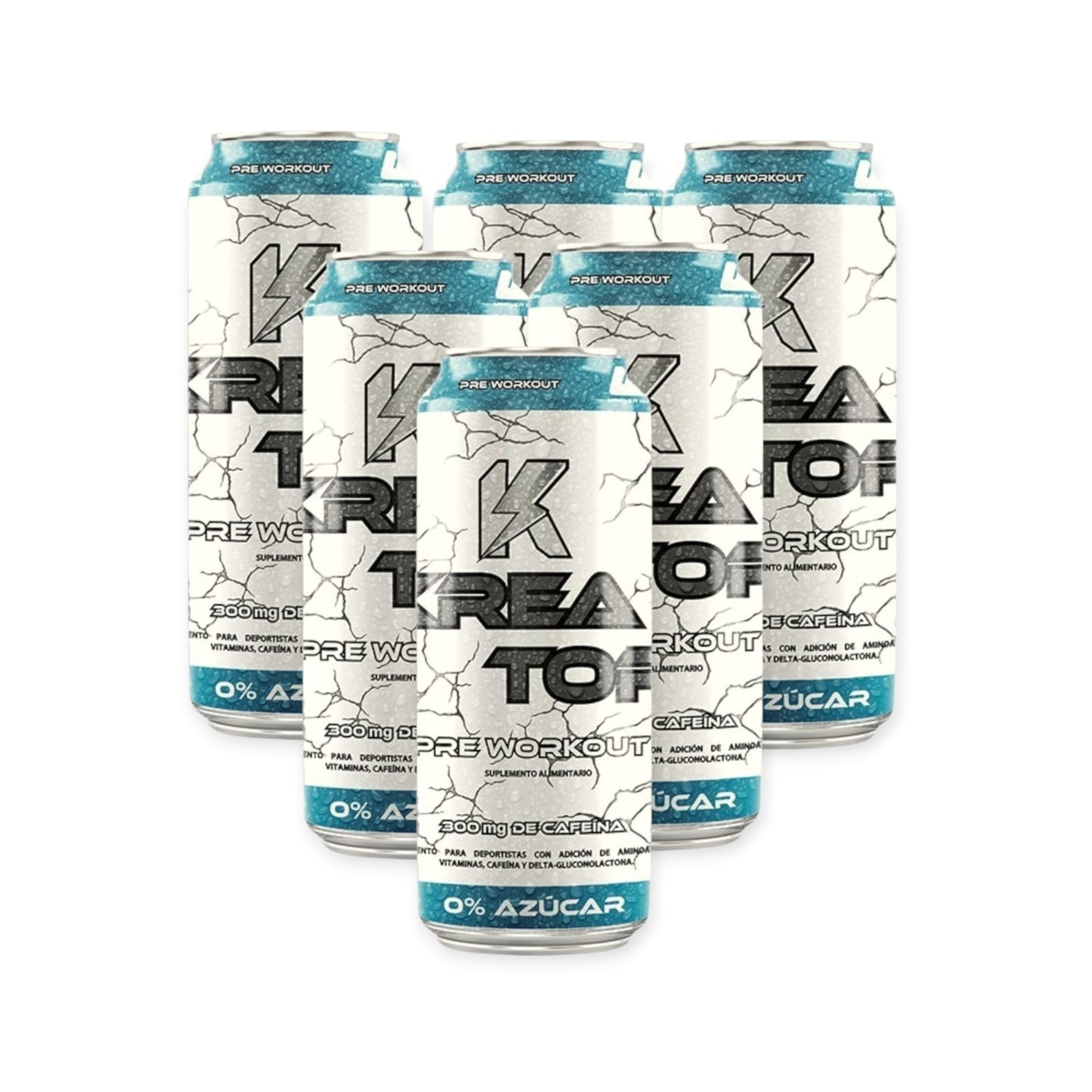 PACK 6 ENERGETICAS KREATOR 473ML  - WINKLER NUTRITION