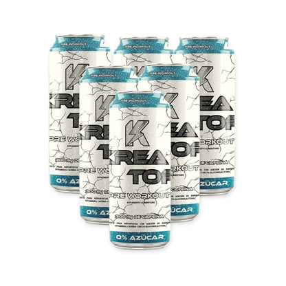 PACK 6 ENERGÉTICAS KREATOR 473 ML – WINKLER NUTRITION – imagen de producto 2