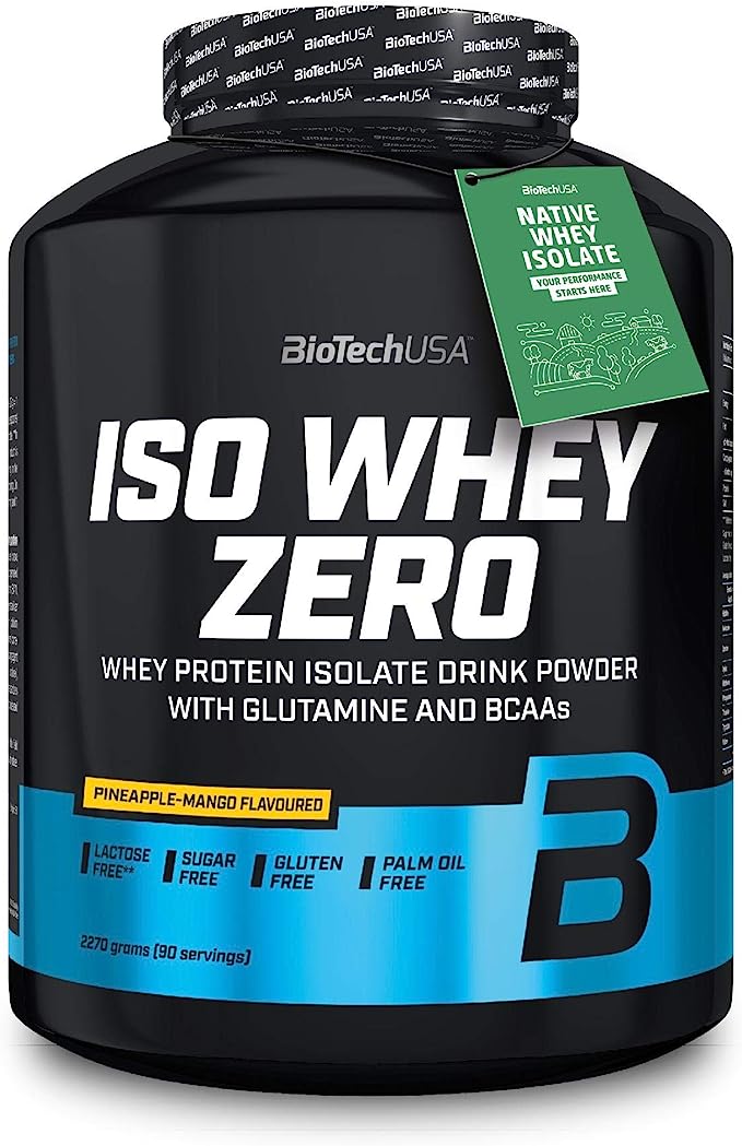 Iso Whey Zero 5 Libras Biotechusa - 90 Serv