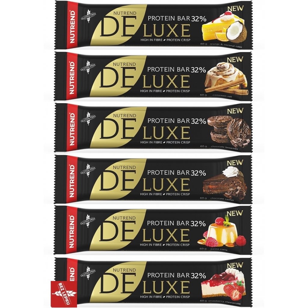 Barra de proteína Nutrend Deluxe 60g