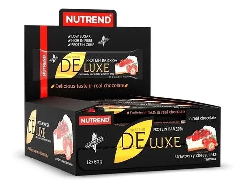 Barras De Proteina Deluxe - Nutrend - 12 Und.