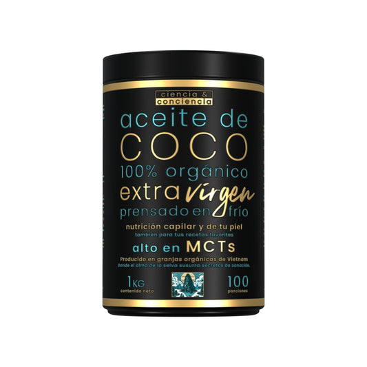 ACEITE DE COCO 100% ORGANICO - CIENCIA & CONCIENCIA