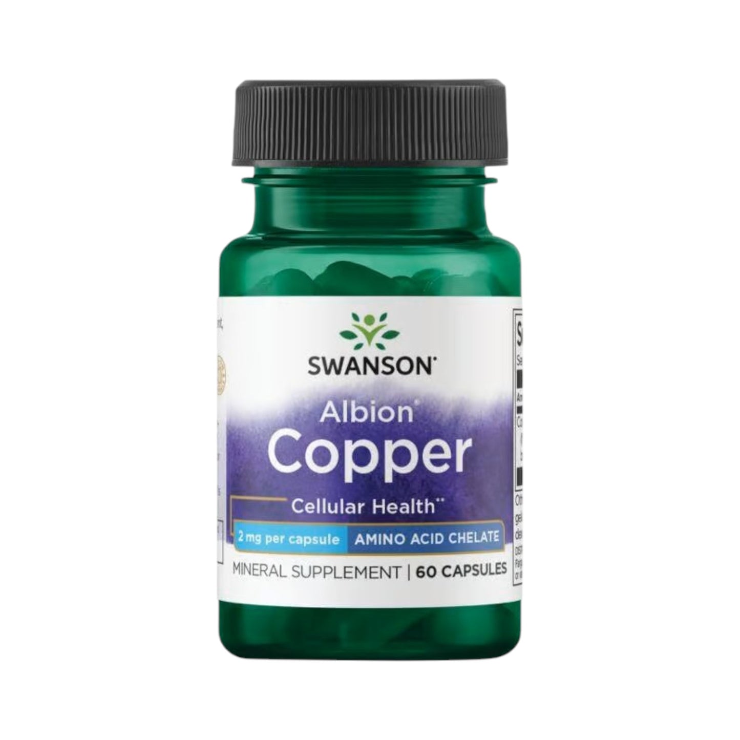 ALBION COPPER 2MG 60 CAPSULAS - SWANSON
