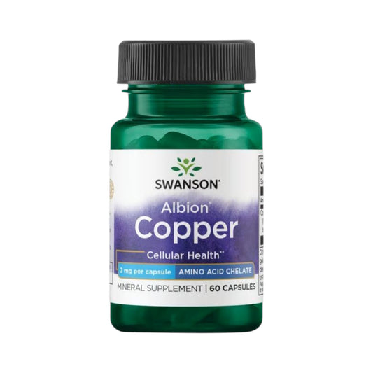 ALBION COPPER 2MG 60 CAPSULAS - SWANSON