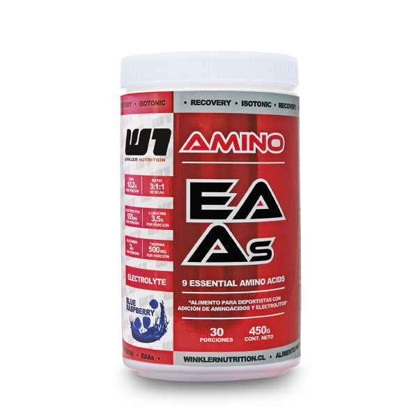 Aminoácidos Esenciales EAAs + Electrolitos 450 Gr - WINKLER NUTRITION