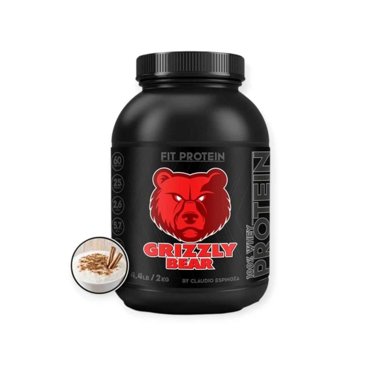FIT PROTEIN GRIZZLYBEAR 2 KILOGRAMOS - 60 SERVICIOS