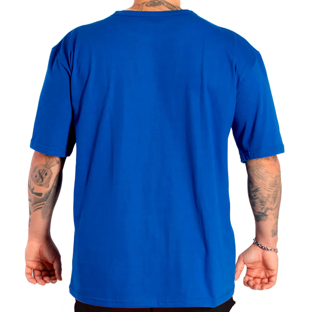 POLERA BASIC BLUE & WHITE - COLD BLOOD