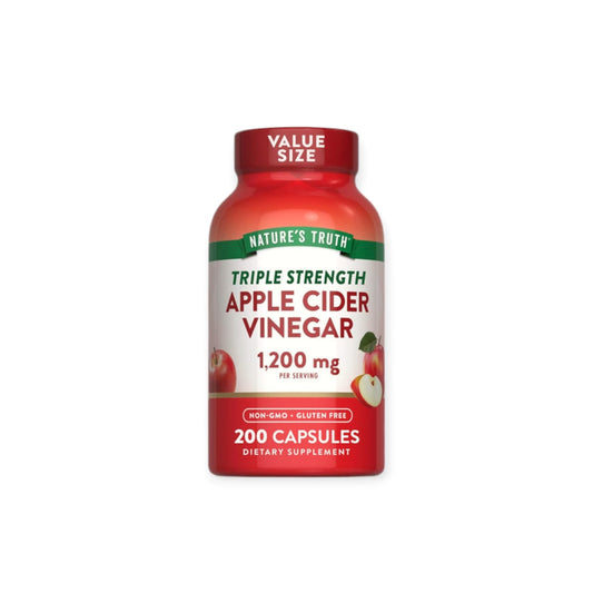 VINAGRE DE MANZANA 1200MG EN CAPSULAS - NATURE'S TRUTH