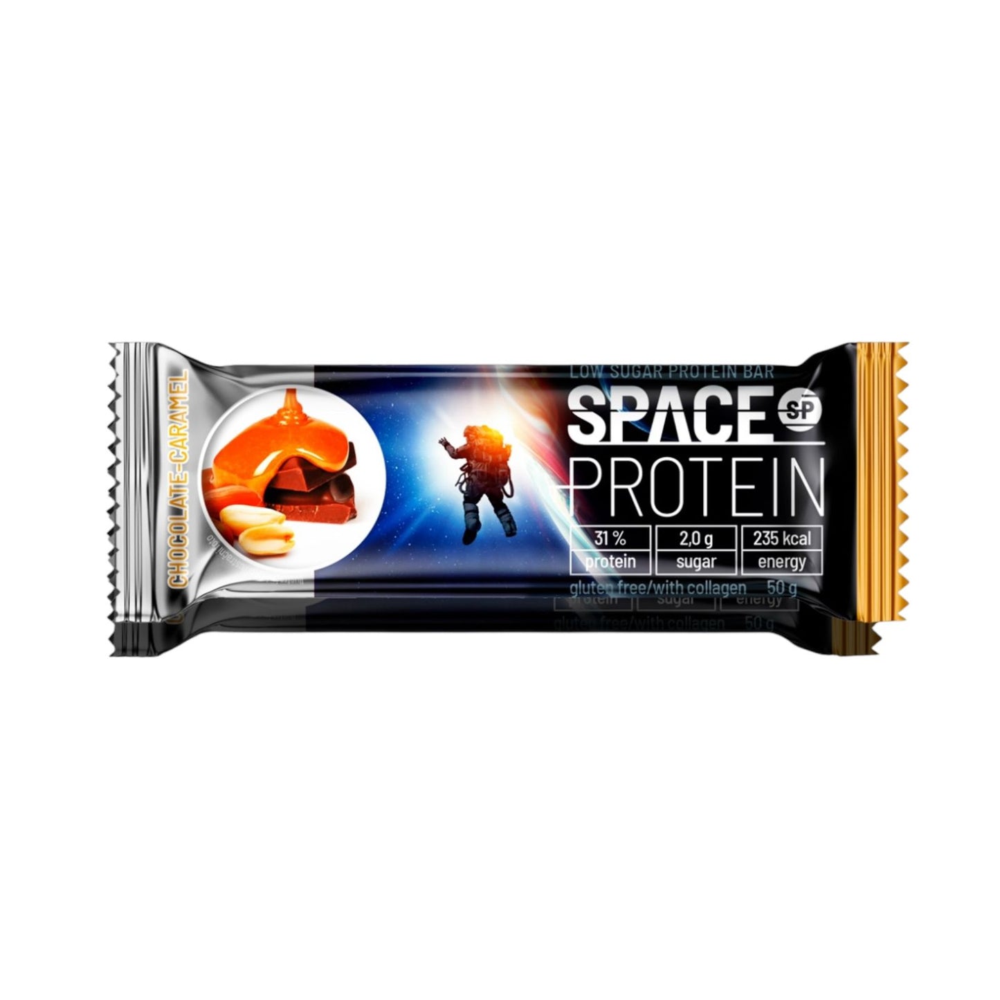 BOX DE 24 BARRAS DE PROTEINA 50G - SPACE PROTEIN