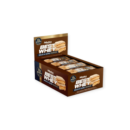 BOX DE 12 BARRAS BEST WHEY 15 G PROTEIN – ATLHETICA – imagen de producto 8