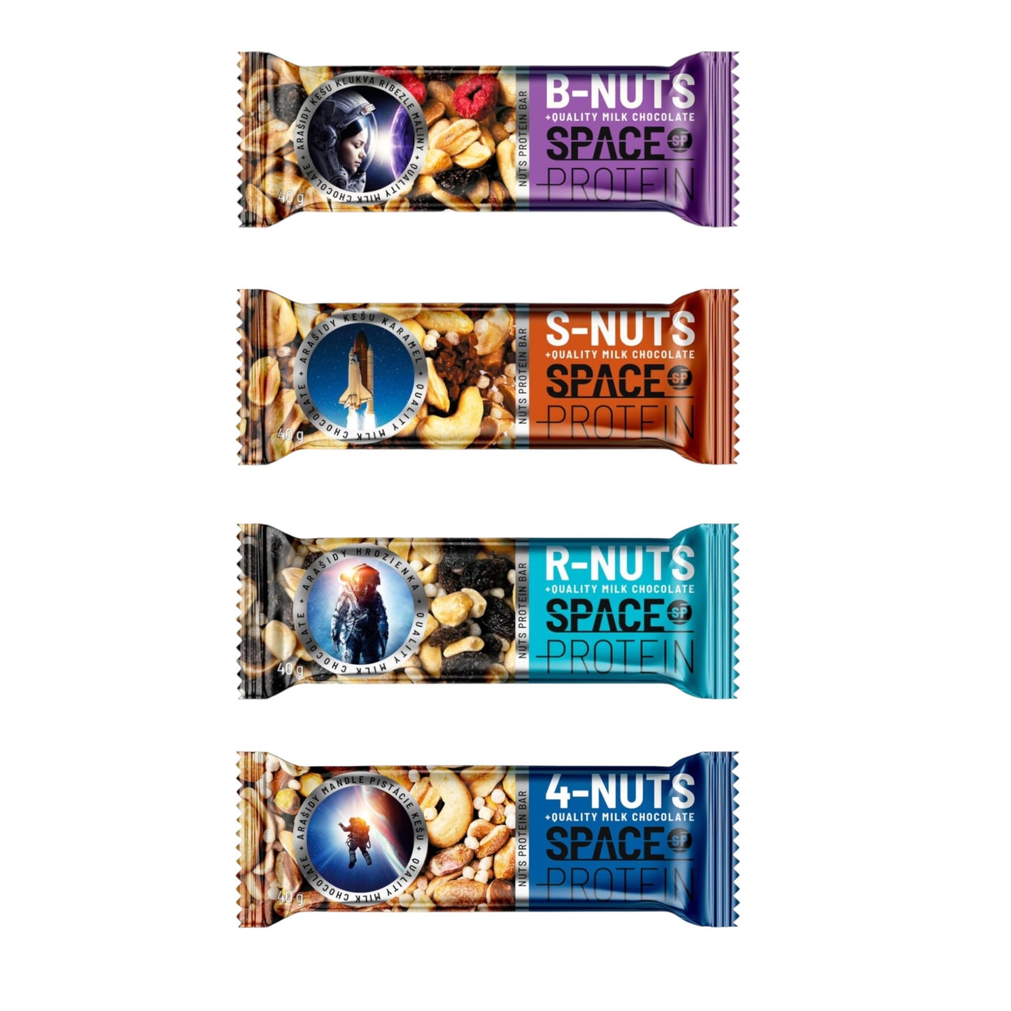 BARRAS NUTS - SPACE PROTEIN
