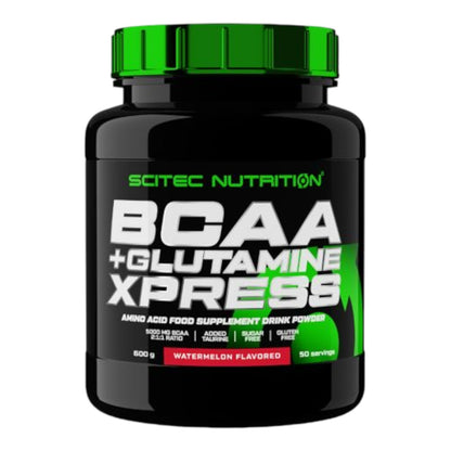 BCAA + Glutamina Xpress 600 G 50 Servicios de Scitec Nutrition