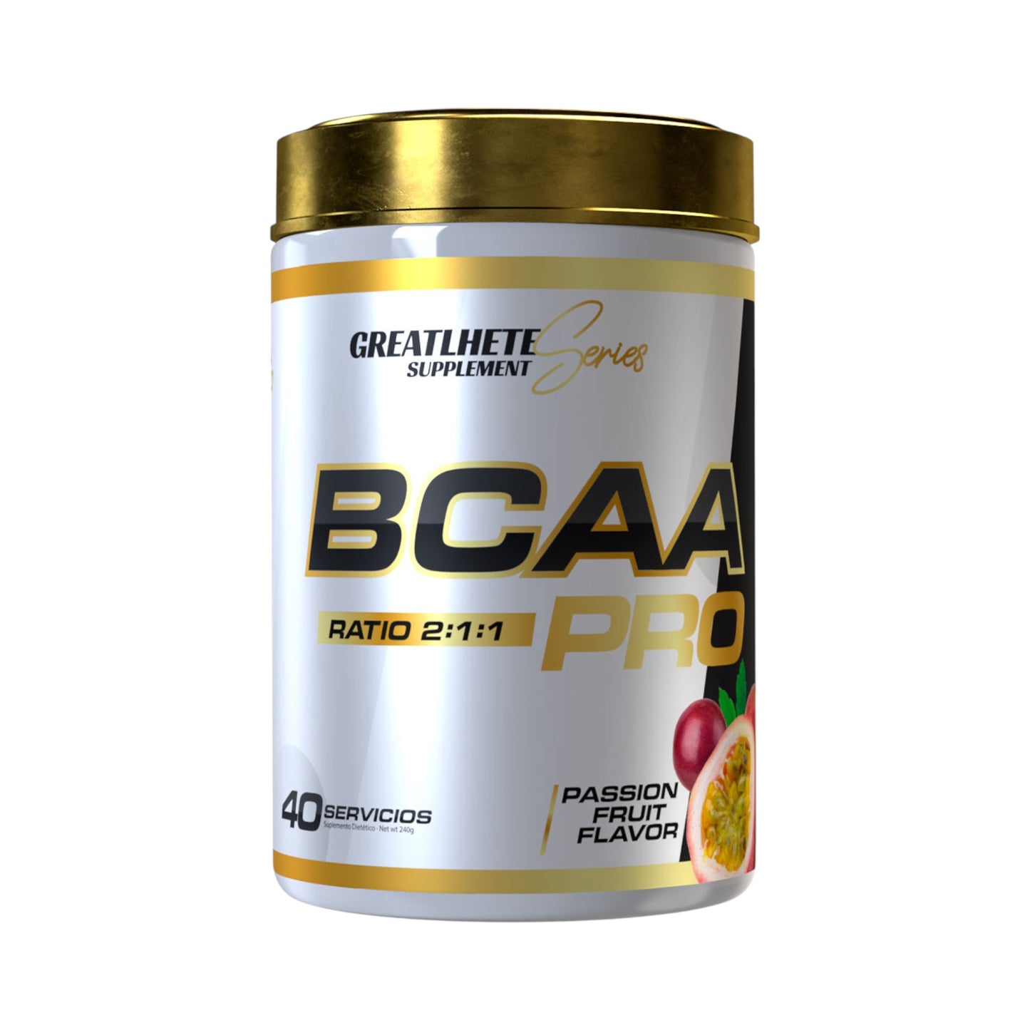 BCAA PRO 2:1:1 40 SERVICIOS - GREATLHETE