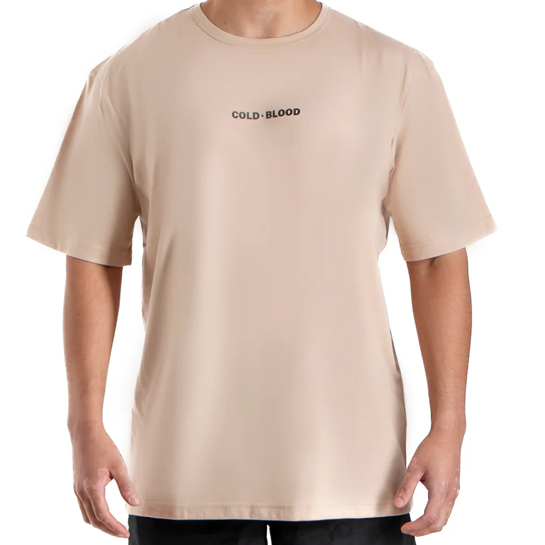 POLERA BASIC BEIGE & BLACK - COLD BLOOD