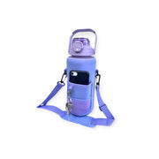 BOTELLA MORADA + BOLSO MORADO