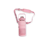 BOTELLA ROSA + BOLSO ROSA