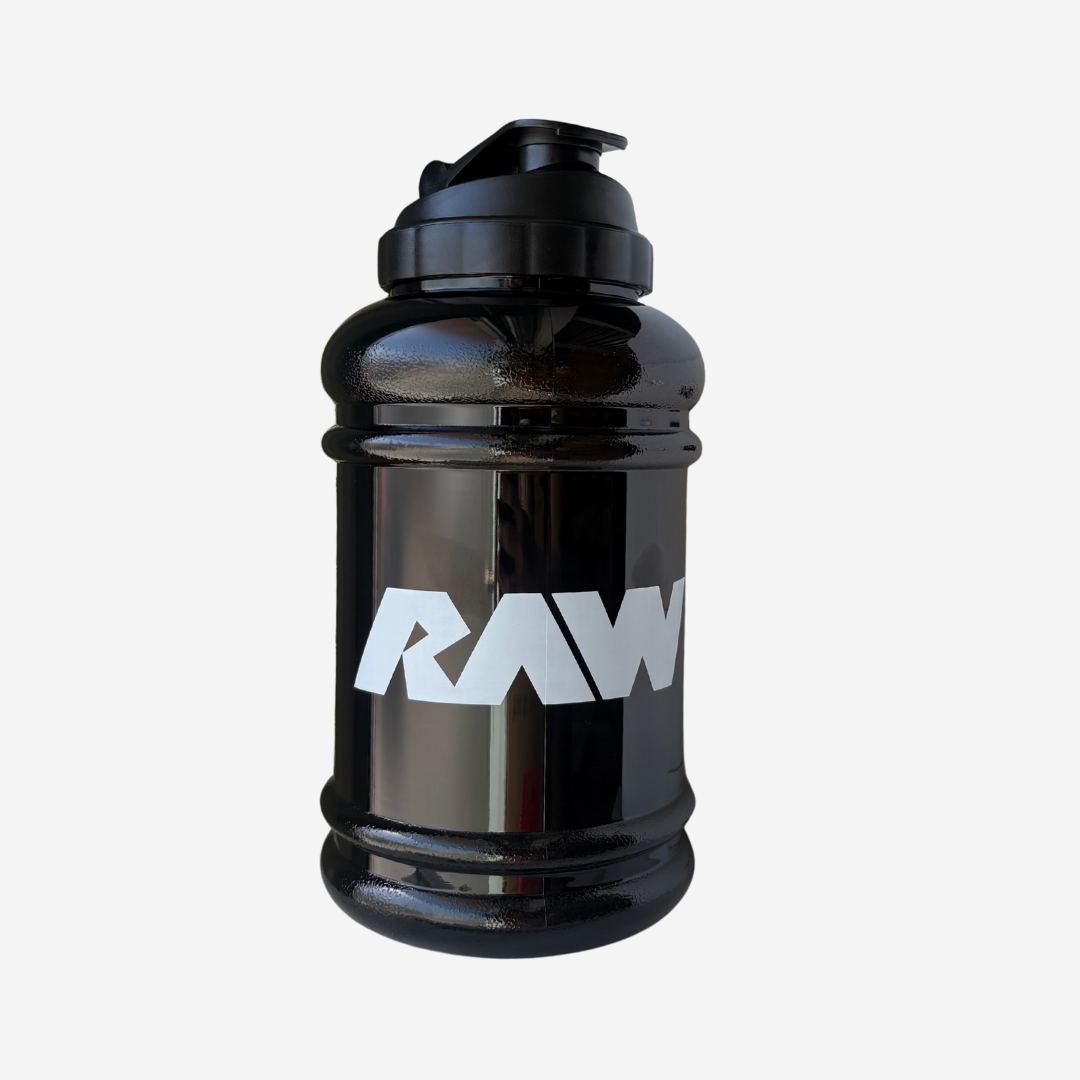 BOTELLON 2,2LT NEGRO - RAW NUTRITION