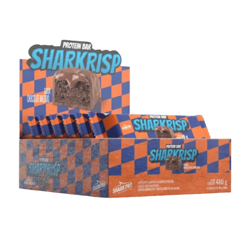 BARRA DE PROTEINA SHARKRISP - SHARK PRO