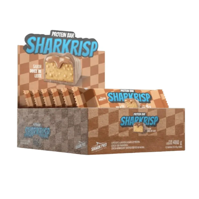 BARRA DE PROTEINA SHARKRISP - SHARK PRO