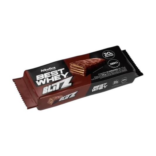 BOX 14 BARRAS BEST WHEY WAFER BLITZ 20GR - ATLHETICA NUTRITION