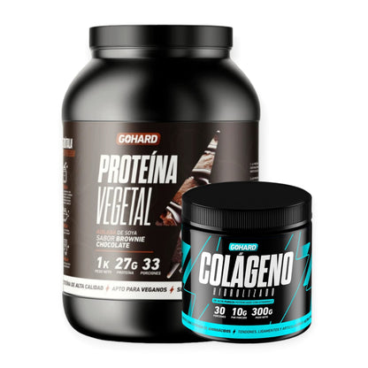 Pack Proteína vegetal + colágeno hidrolizado – Gohard