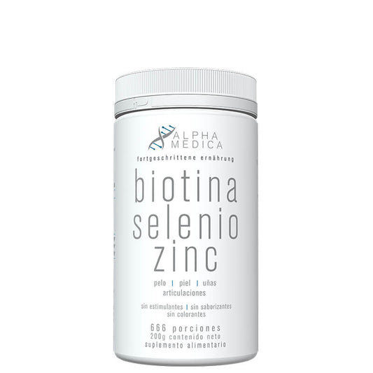 BIOTINA SELENIO ZINC 200GR - ALPHA MEDICA