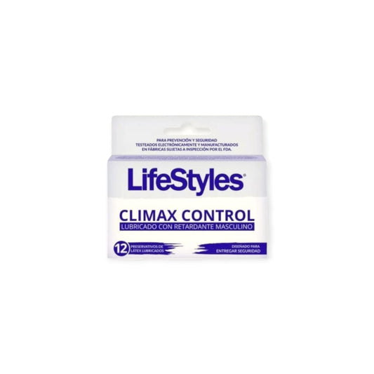 PRESERVATIVOS CLIMAX CONTROL 12 UNIDADES - LIFESTYLES