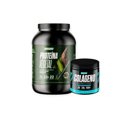Pack Proteína vegetal + colágeno hidrolizado – Gohard