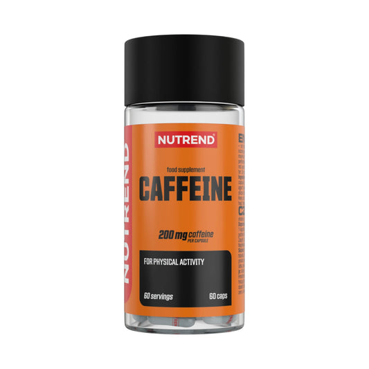 CAFEÍNA 200MG 60 CÁPSULAS - NUTREND