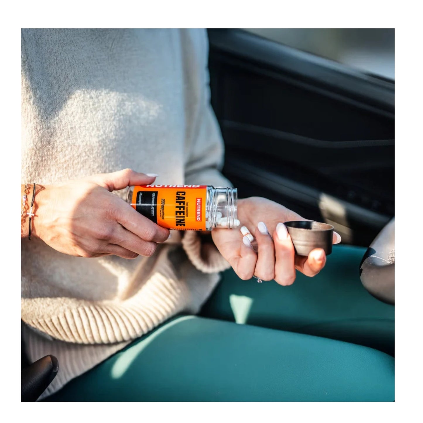 CAFEÍNA 200MG 60 CÁPSULAS - NUTREND