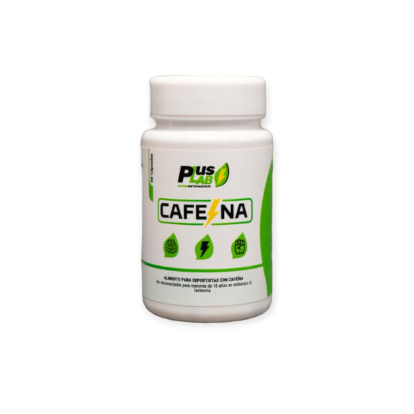 CAFEINA 60 CAPSULAS - PLUS LAB