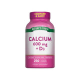 CALCIO 600 MG + VITAMINA D3 EN CAPSULAS - NATURE'S TRUTH