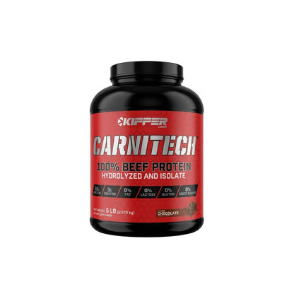 PROTEINA CARNITECH 100% BEEF HIDROLIZADA Y AISLADA 5LB - KIFFER