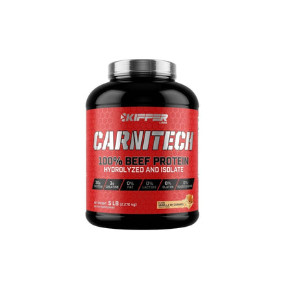 PROTEINA CARNITECH 100% BEEF HIDROLIZADA Y AISLADA 5LB - KIFFER