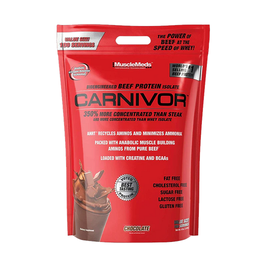 Proteína Carnivor 100 Servicios - Musclemeds - Chocolate