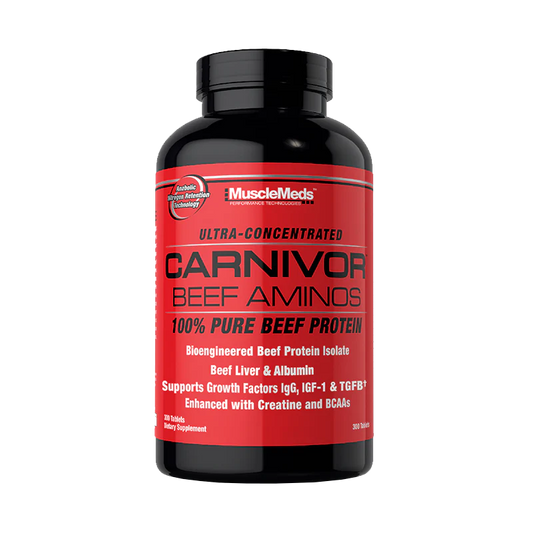 Carnivor Beef Aminos Muscle Meds 300 Capsulas