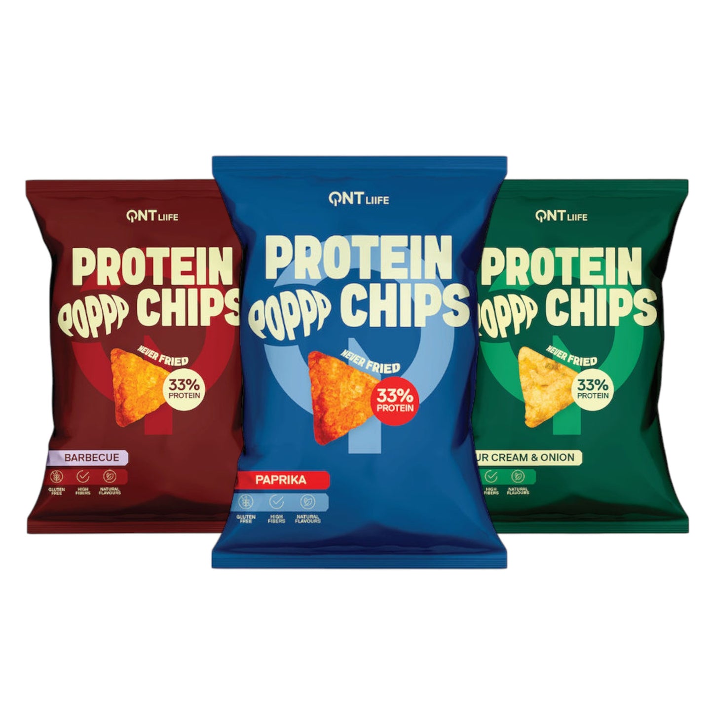 CHIPS DE PROTEINA PROTEIN POPPP CHIPS 50GR - QNT