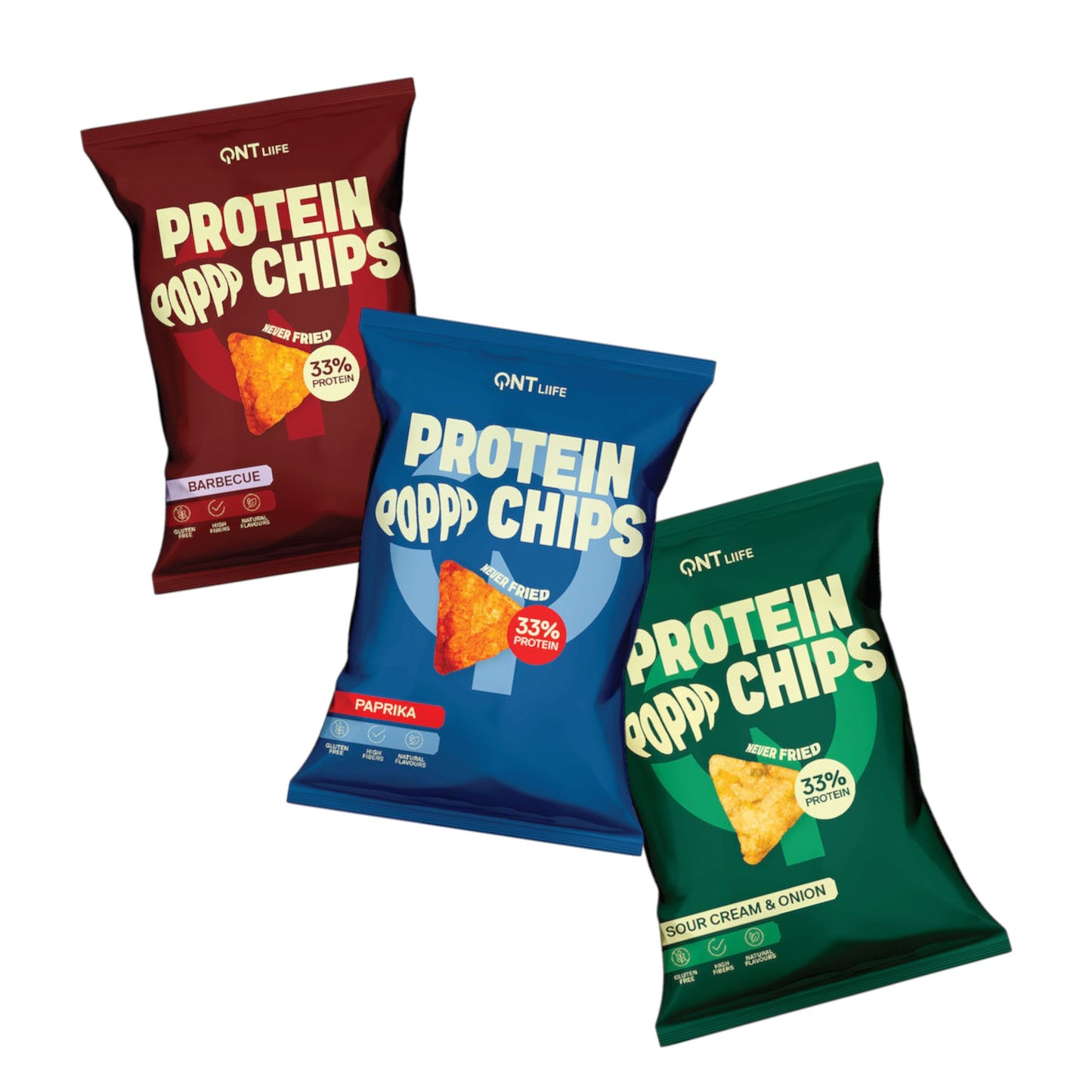 CHIPS DE PROTEINA PROTEIN POPPP CHIPS 50GR - QNT