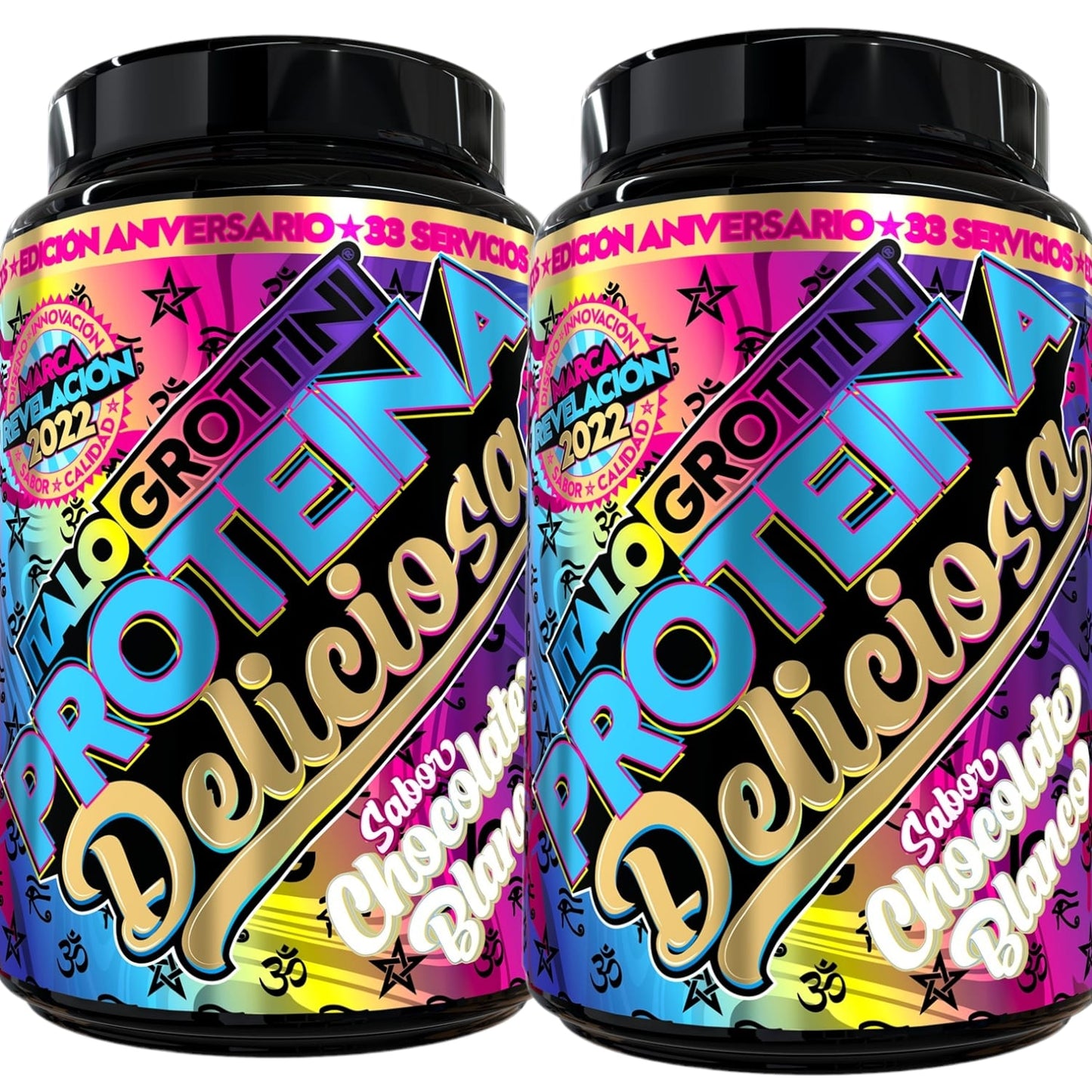 2 PROTEINAS WHEY DELICIOSAS 2.3 LIBRAS C/U - ITALO GROTTINI