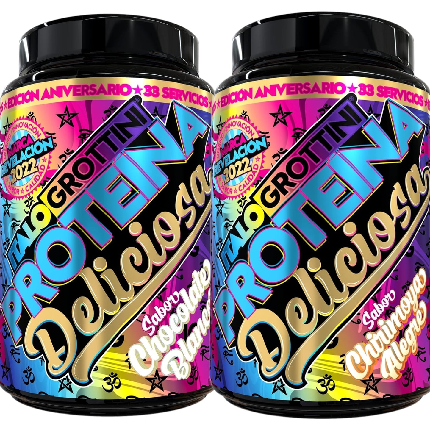 2 PROTEINAS WHEY DELICIOSAS 2.3 LIBRAS C/U - ITALO GROTTINI