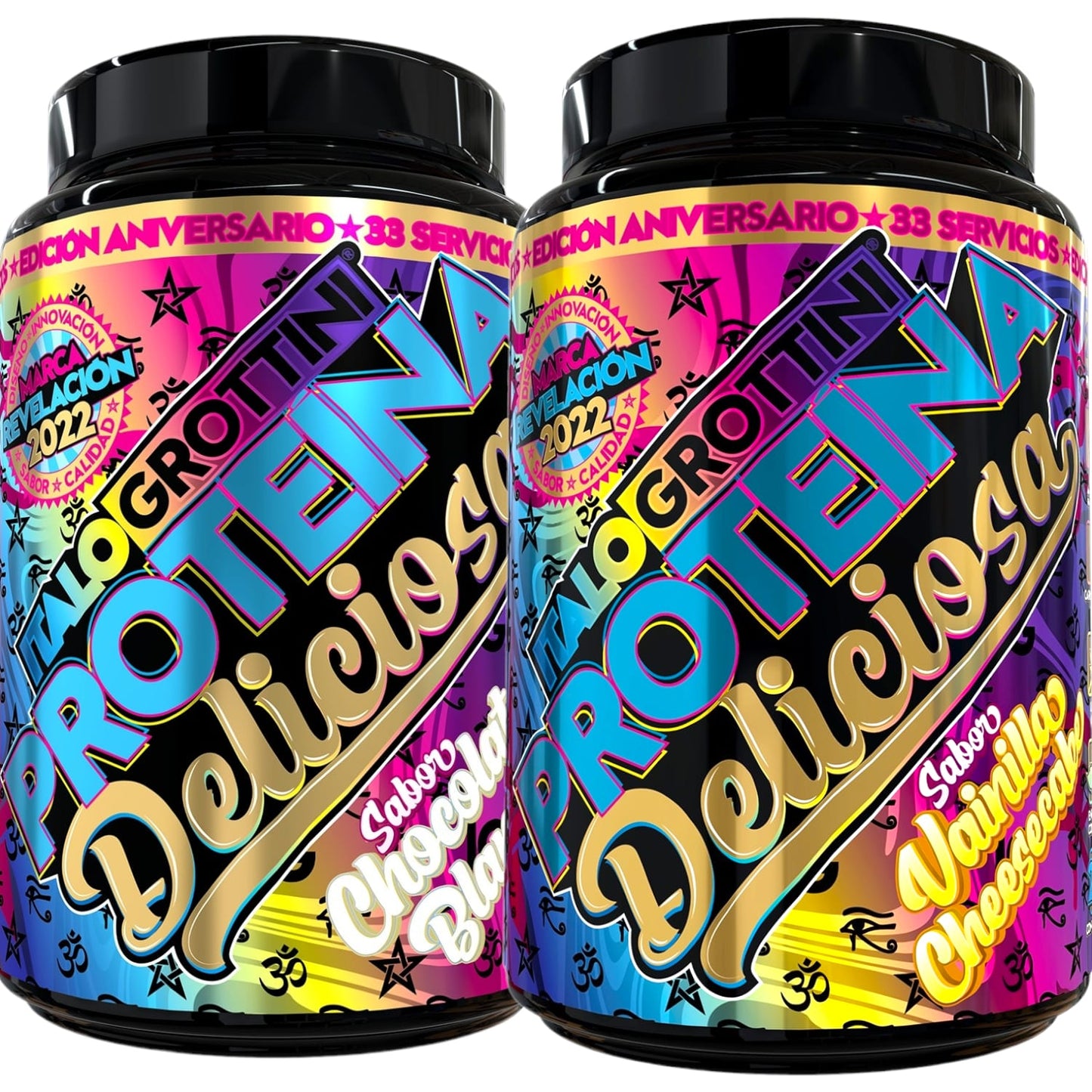 2 PROTEINAS WHEY DELICIOSAS 2.3 LIBRAS C/U - ITALO GROTTINI
