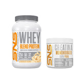 PACK PROTEINA WHEY BLEND 1KG CHOCOLATE BLANCO + CREATINA 300GR - SPORTNUTRISHOP