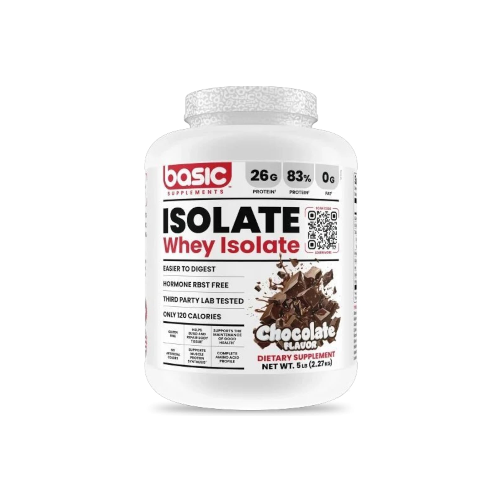 PROTEINA WHEY ISOLATE 5LBS - BASIC – SportNutriShop