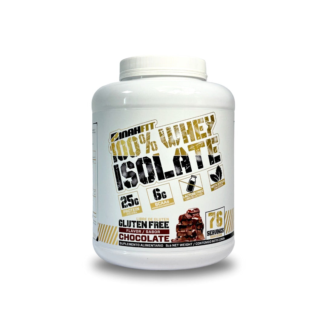 Proteina 100% Whey Isolate 76 Servicios - Binahfit