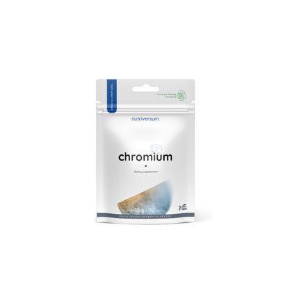 CHROMIUM 30 TABLETAS - NUTRIVERSUM