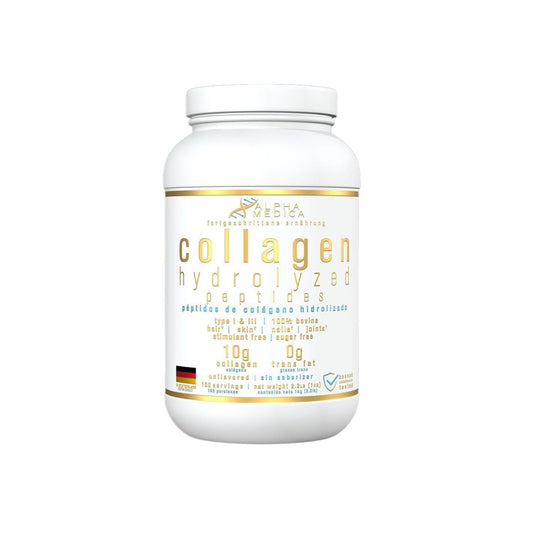 COLAGENO HIDROLIZADO PEPTIDOS 1KILO 100 SV - ALPHA MEDICA