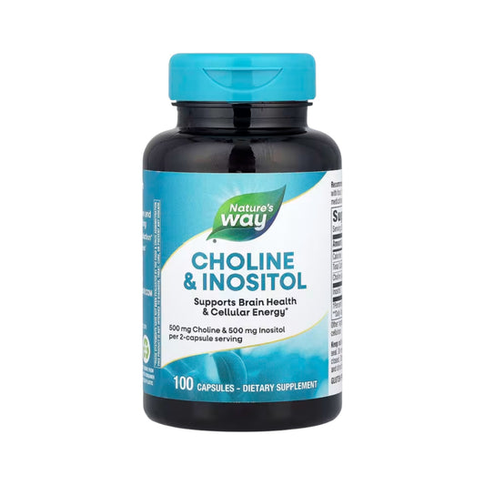 COLINA & INOSITOL 500MG 100 CAPSULAS - NATURE'S WAY